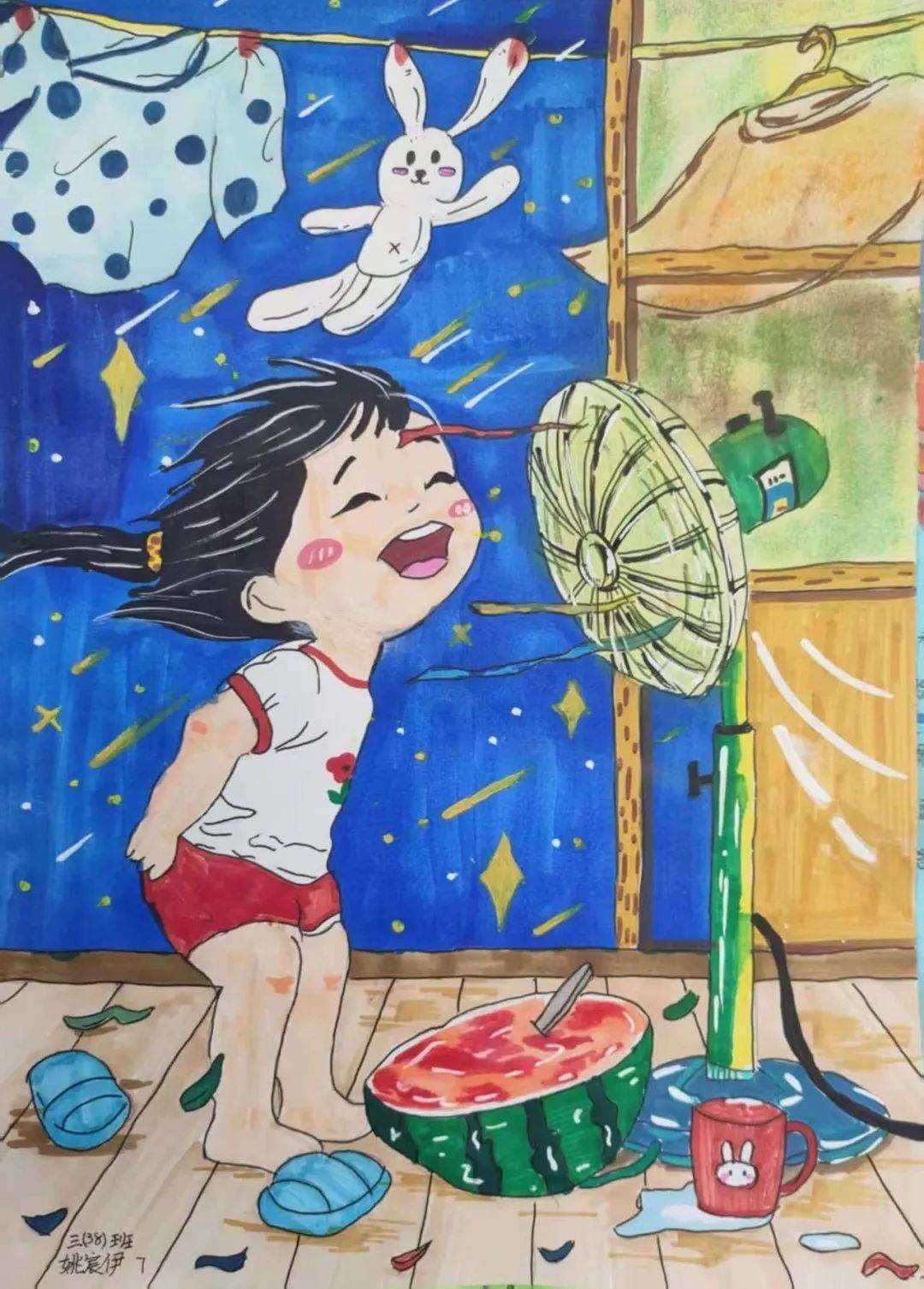 彩笔绘童年,书香伴成长