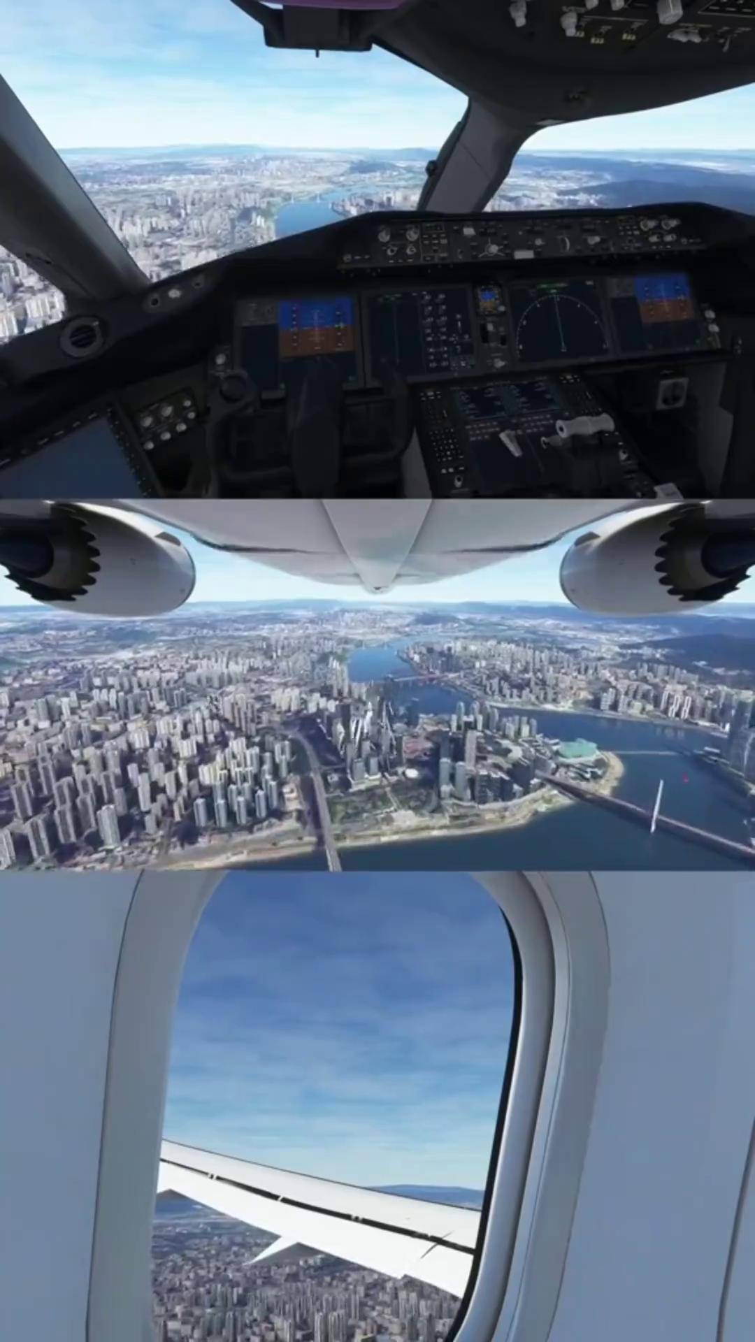模拟飞行787全过程