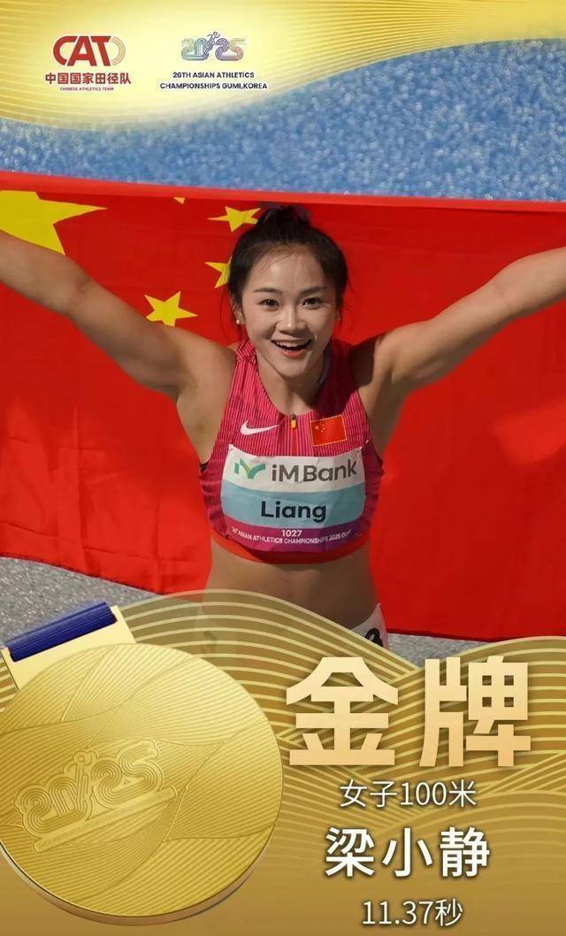 田径亚锦赛金牌榜：中国19金第1，日本5金，韩国仅2金，印度8金