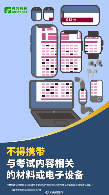 转发！高考牢记4个不得