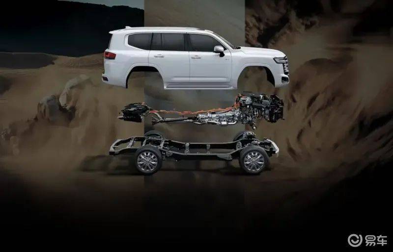 丰田兰德酷路泽LC300混动版亮相！3.5T V6混动系统强劲来袭
