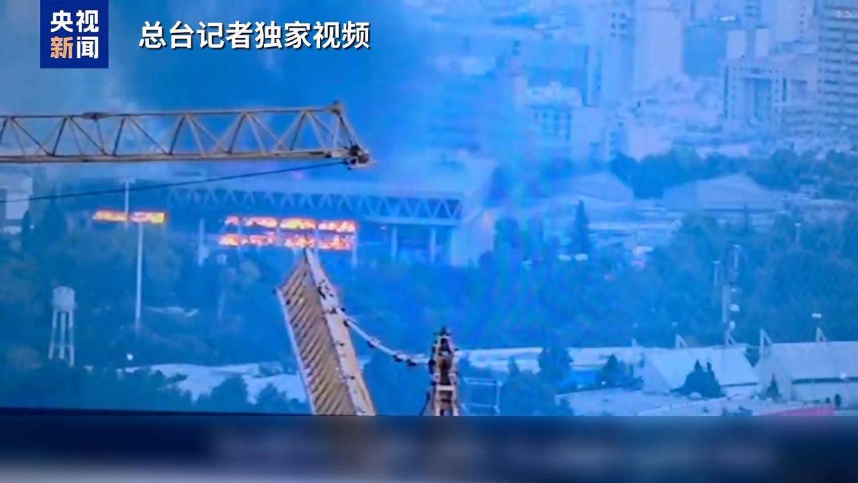 伊朗国家电视台直播时遭空袭 主播最后一刻仍在痛斥以军