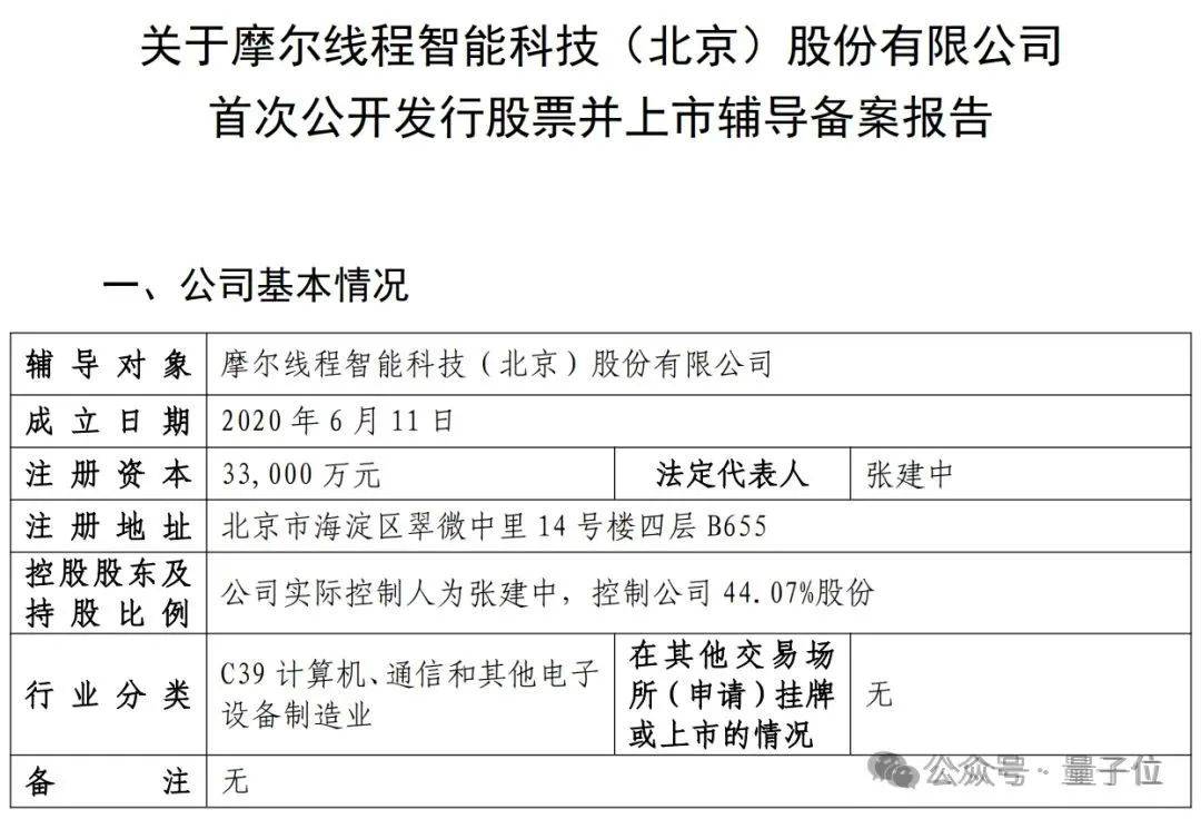英伟达中国一把手造国产GPU，冲刺IPO了