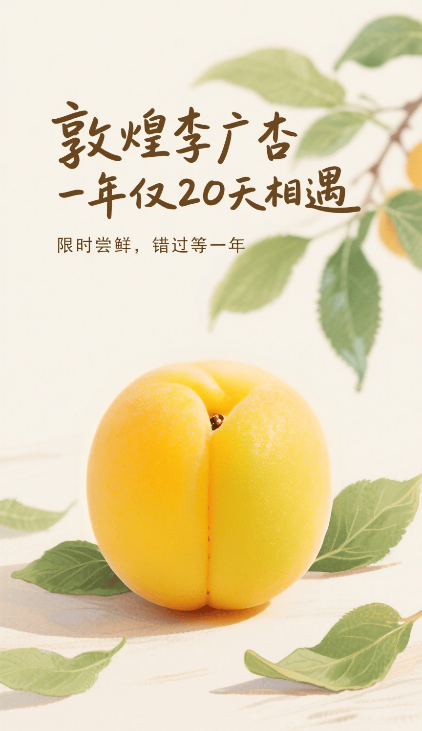 敦煌李广杏 限时尝鲜!