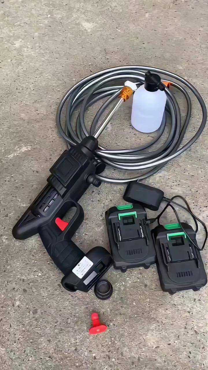 无线洗车机高压锂电洗车水枪高压洗车机