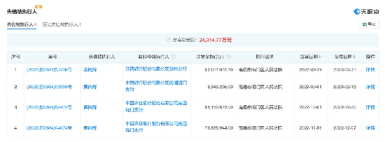 精艺股份董事长“老赖”身份被扒:历史被执行金额近8亿元(图2)