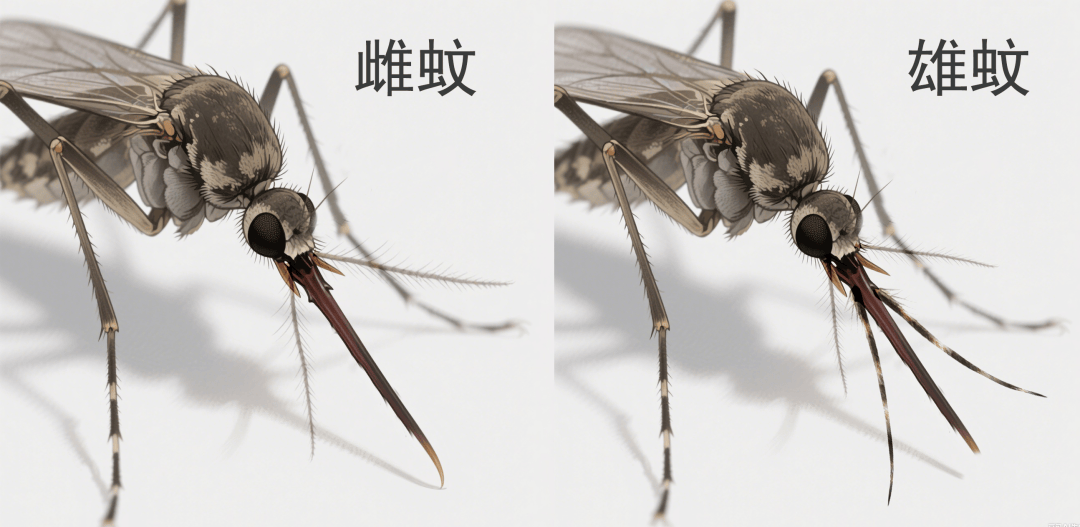 揭秘"公蚊子不吸血"的真相!原来吸一次就会原地去世!