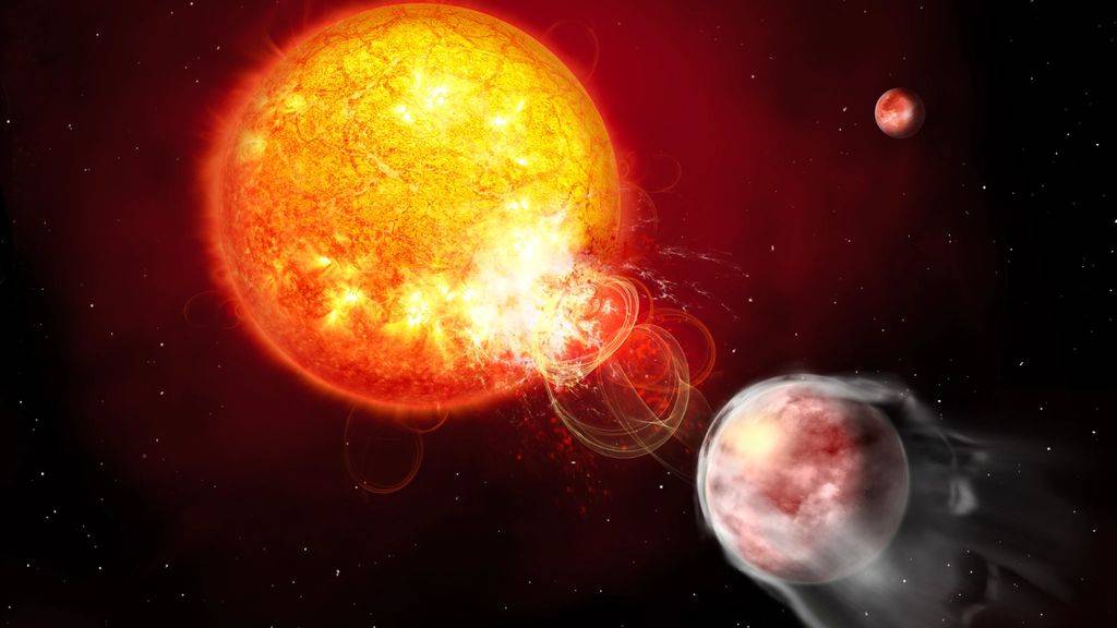 系外行星HIP 67522 b因过度靠近年轻恒星引发耀斑