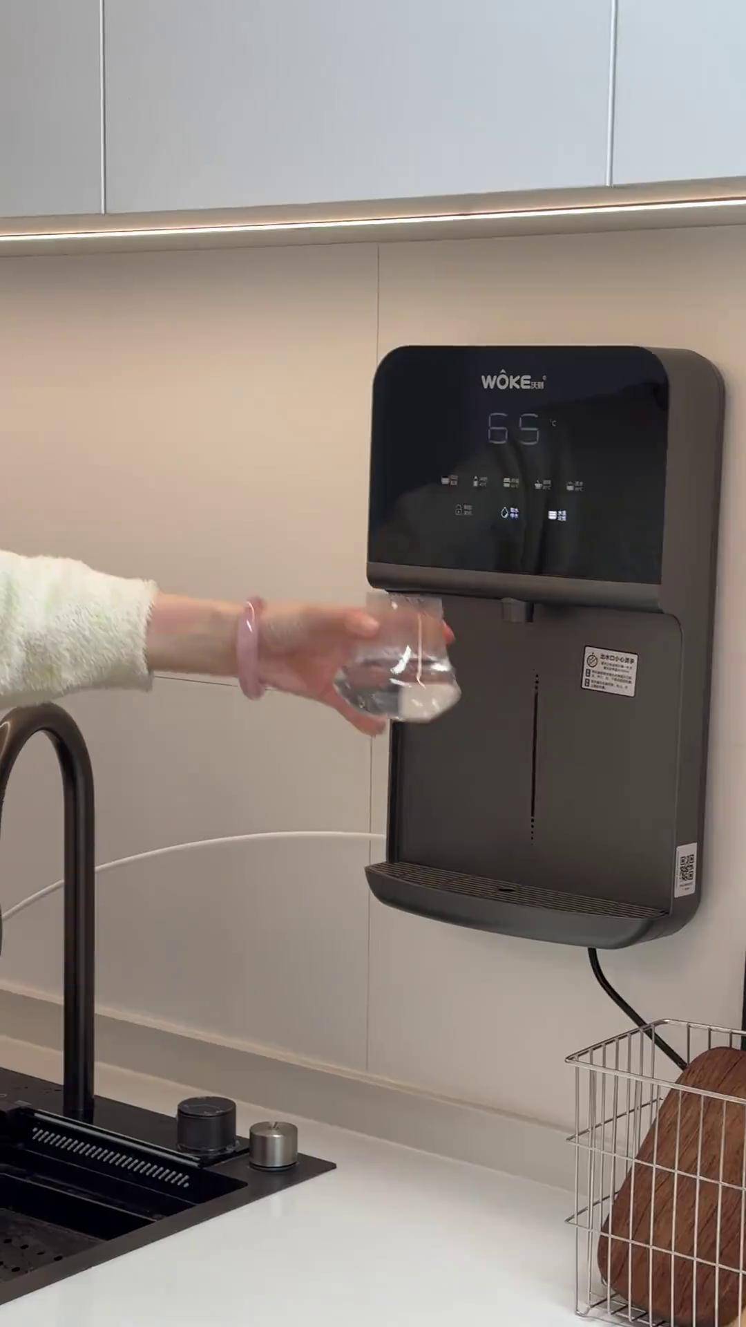 每天喝干净水的感觉太幸福啦沃刻净水器沃刻沃刻净水沃刻净水旗舰沃刻