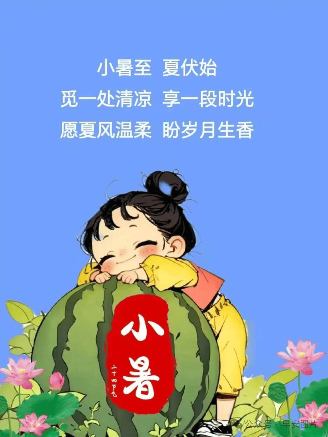 小暑,问候!