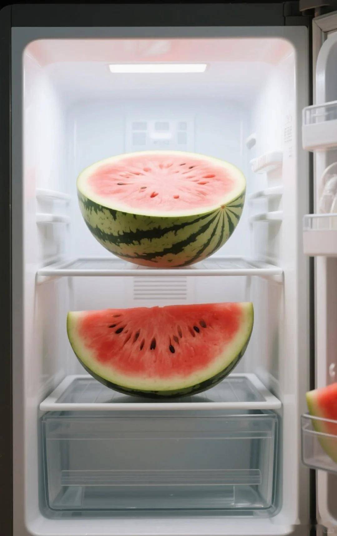 西瓜别直接放冰箱!瓜农教你3步保鲜,冷藏3天依旧鲜甜多汁不窜味