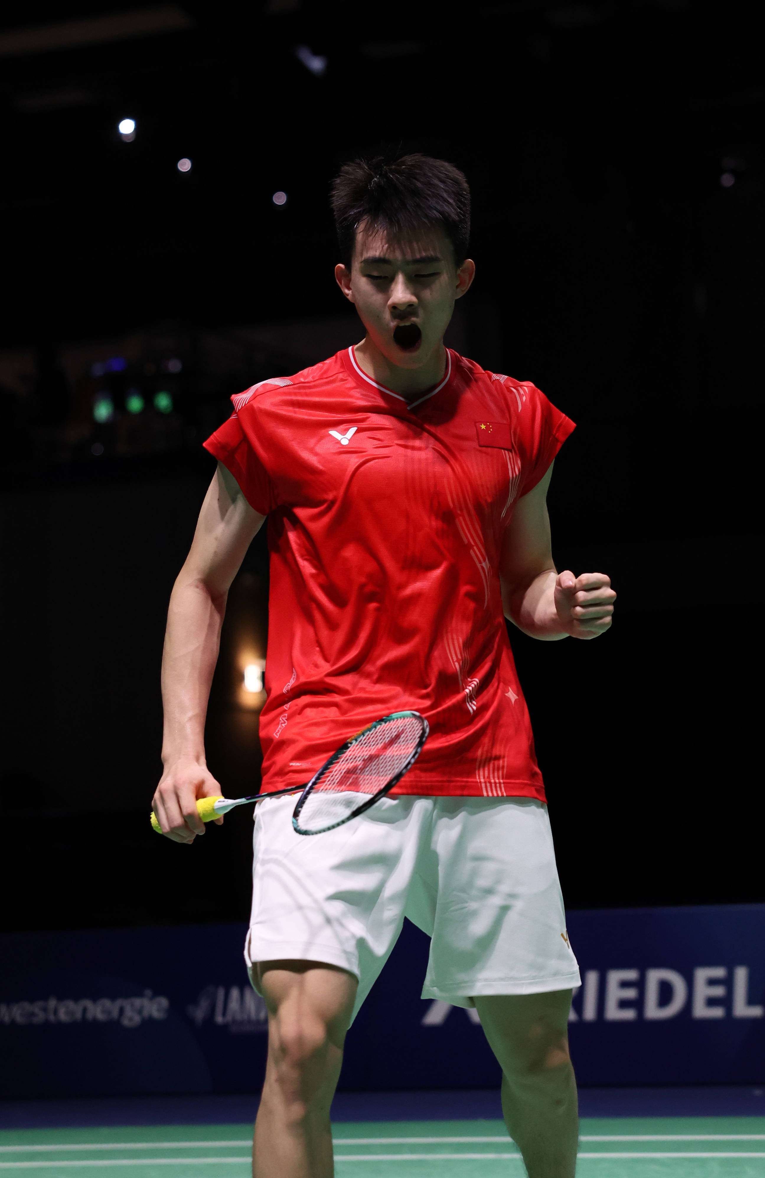 —中国队获得羽毛球混合团体冠军