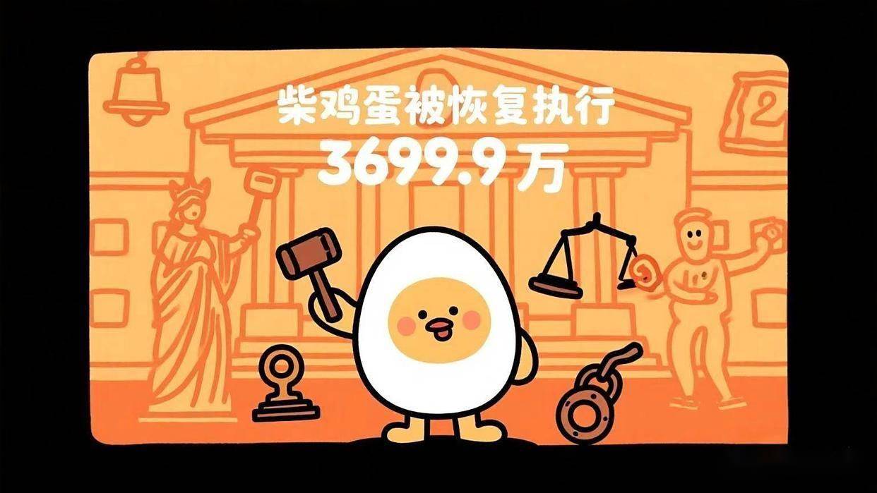 柴鸡蛋朱文娇被恢复执行3699.9万 柴鸡蛋种地是什么梗？