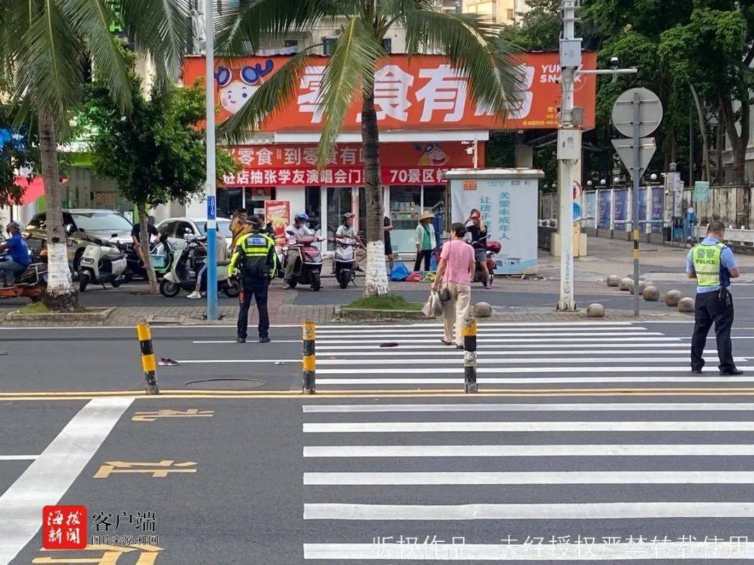 海口突发车祸：一名老阿婆斑马线上被撞身亡，肇事司机已被警方控制
