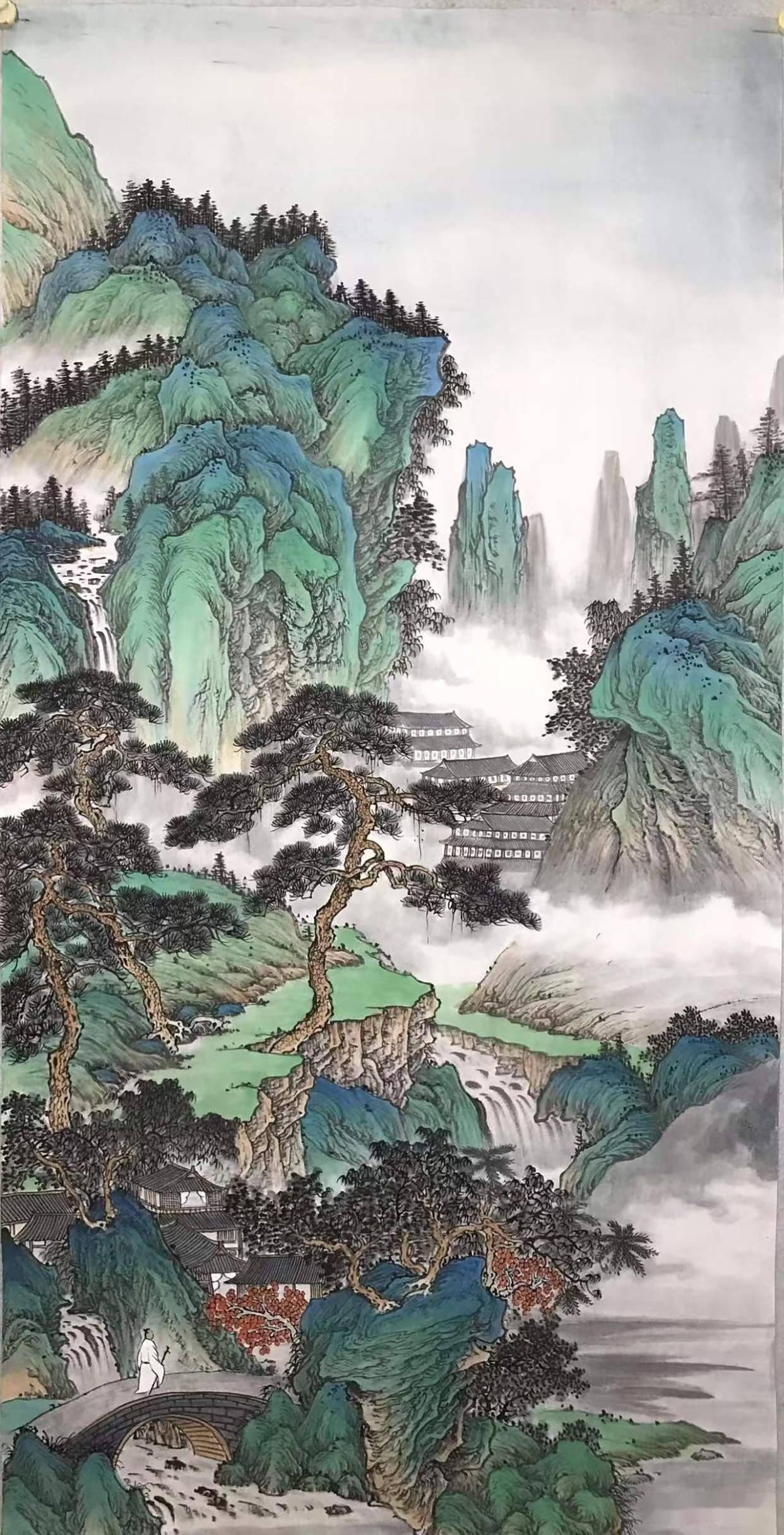 张磊山水画里藏着当代人最缺的隐逸解药