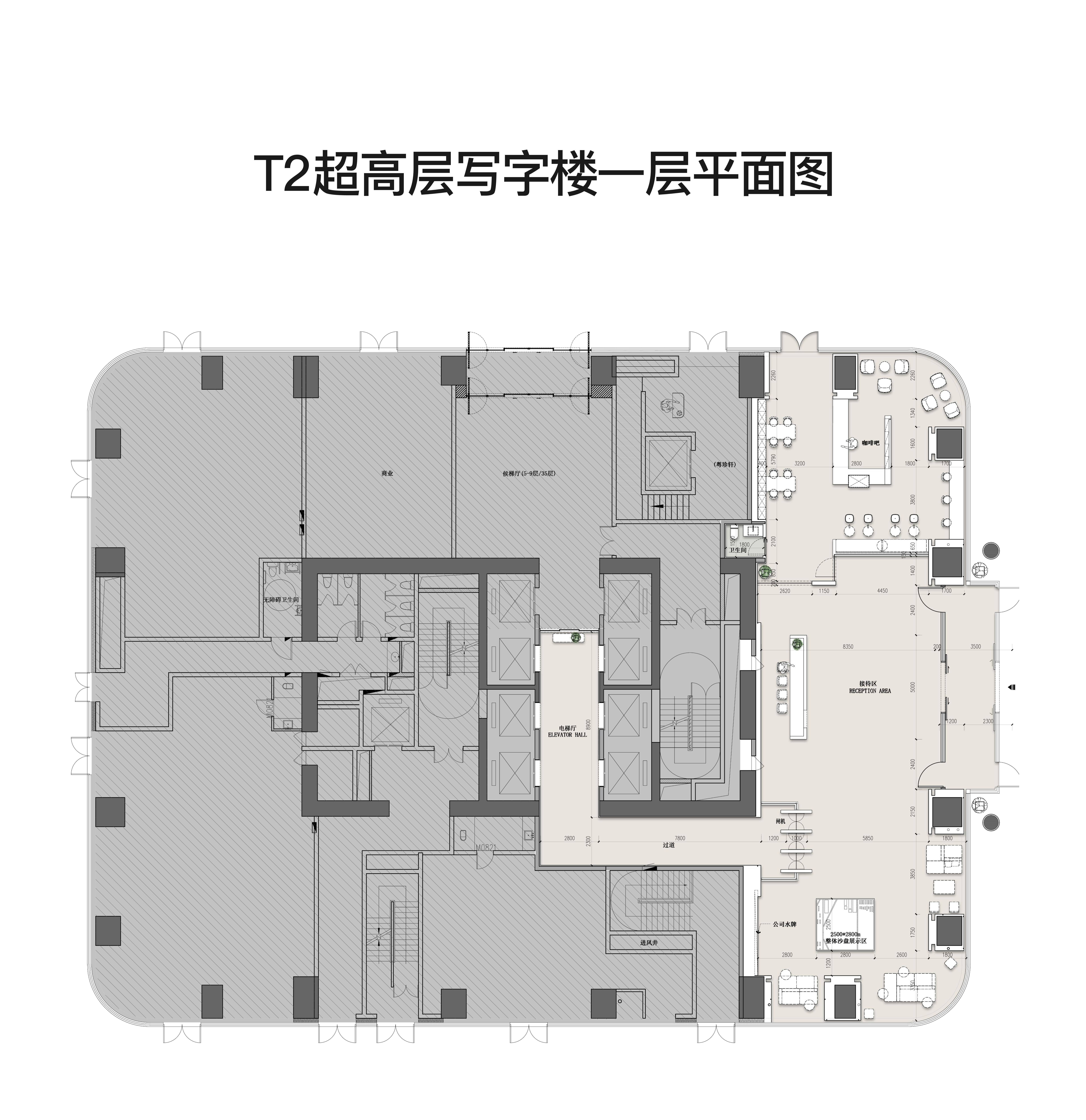 由国际大师团队执笔设计营造高端商务办公氛围