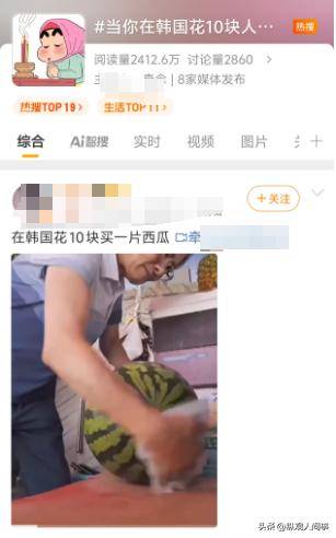 西瓜在韩国_韩国西瓜170元_