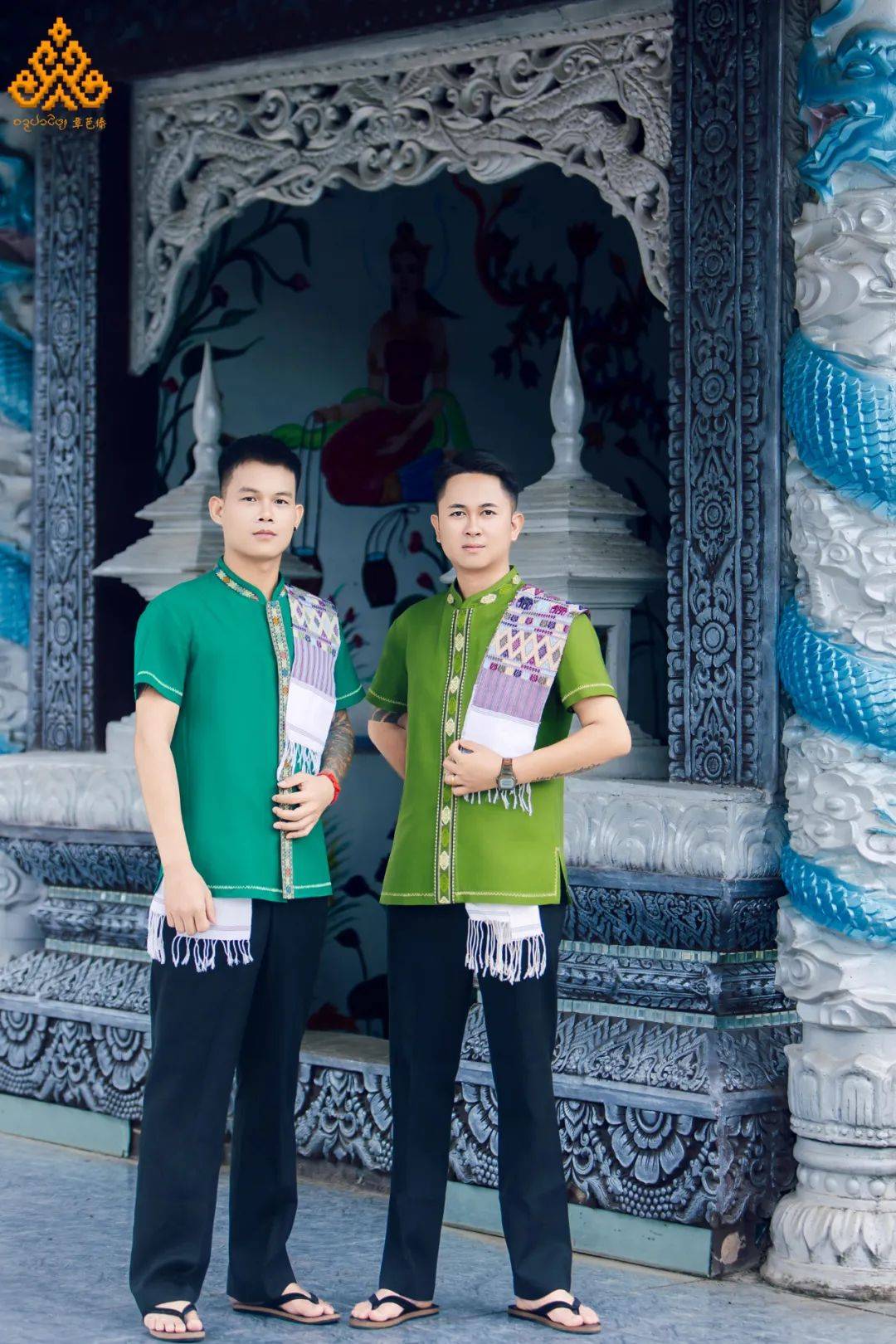 傣族传统男士服饰:藏在一针一线里的民族风骨