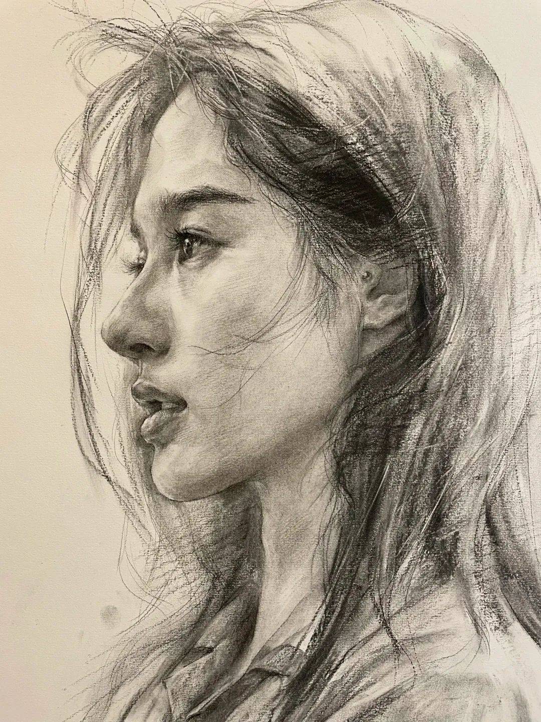 素描,速写以第一名考入国美第一人,来看看这素描质感 无敌了!