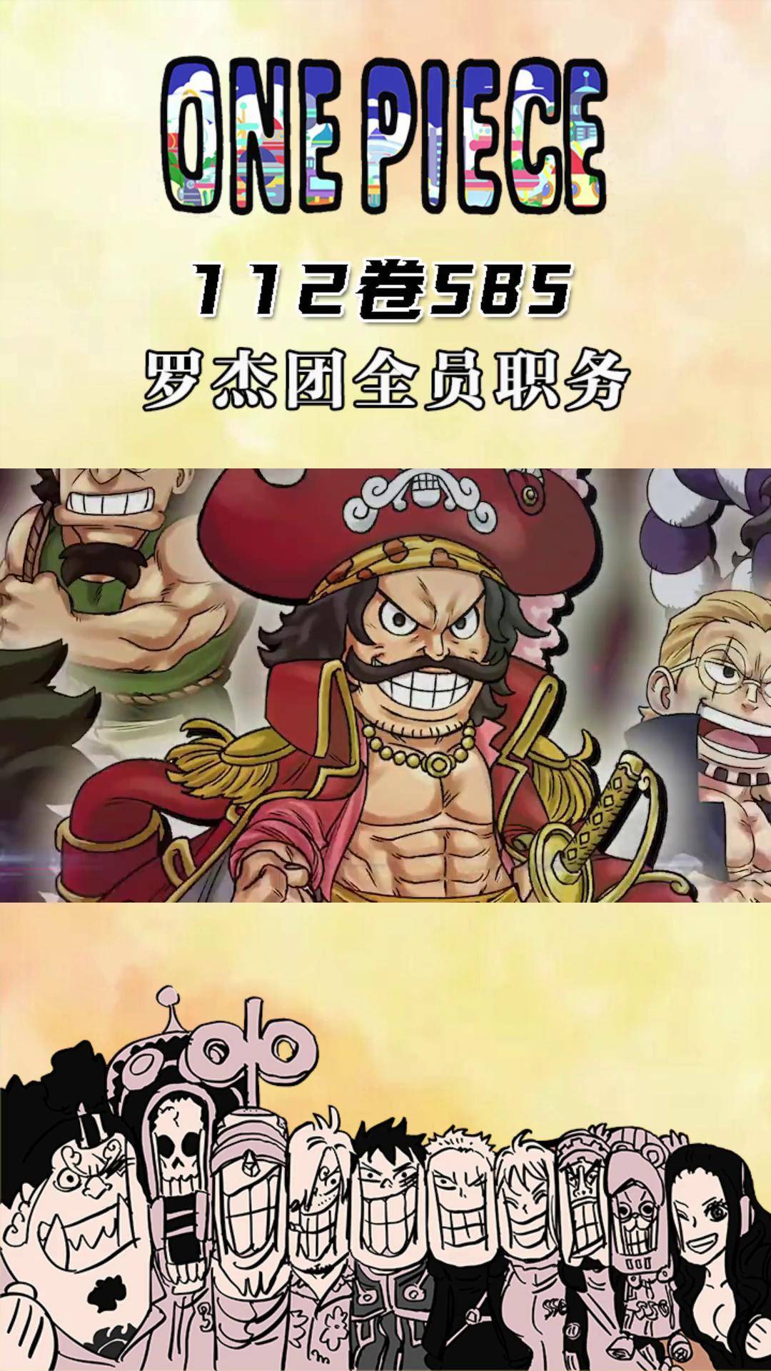海贼王112卷sbs:罗杰团全员职务公布!