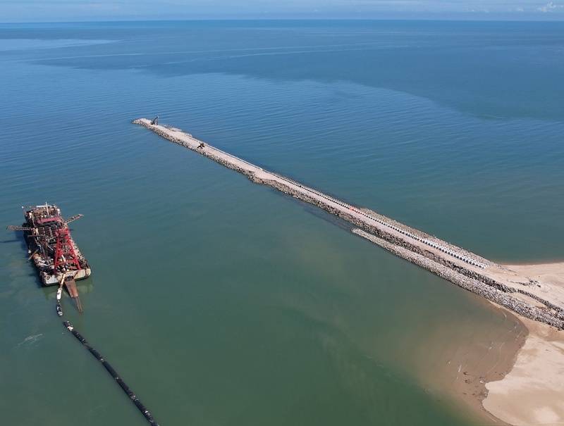 昌江昌化一级渔港建设项目建设进度达75％ 预计今年底完工