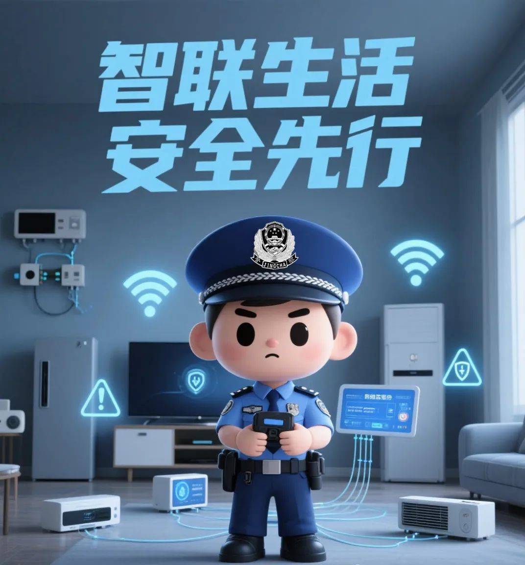 智能家居时代,网警守护"家"的安全