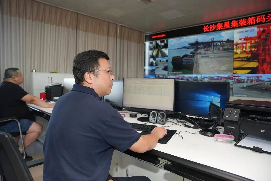 长沙集星码头按下智慧口岸建设“加速键”
