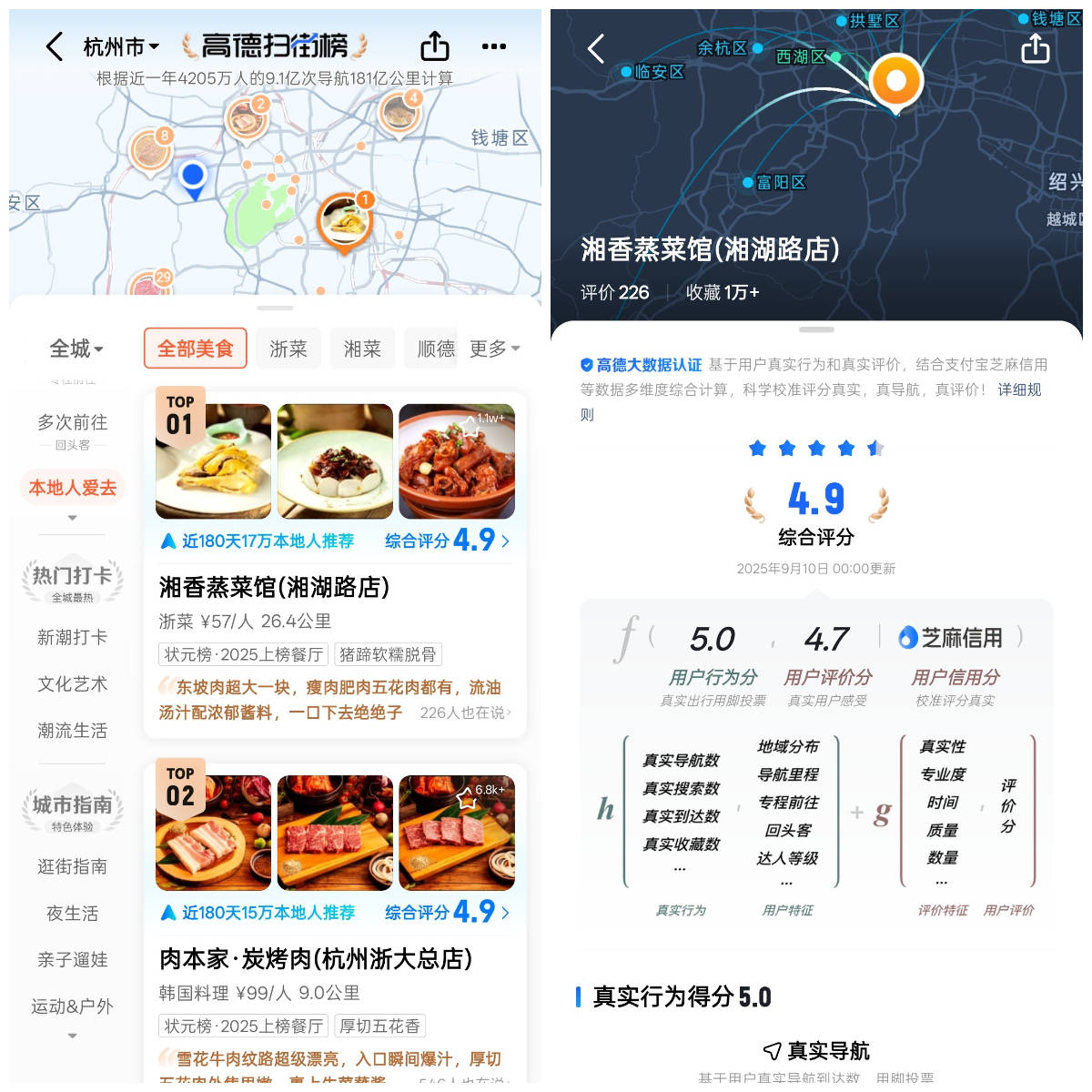 高德震撼上线！10亿人「走出」的扫街榜，牛在哪？