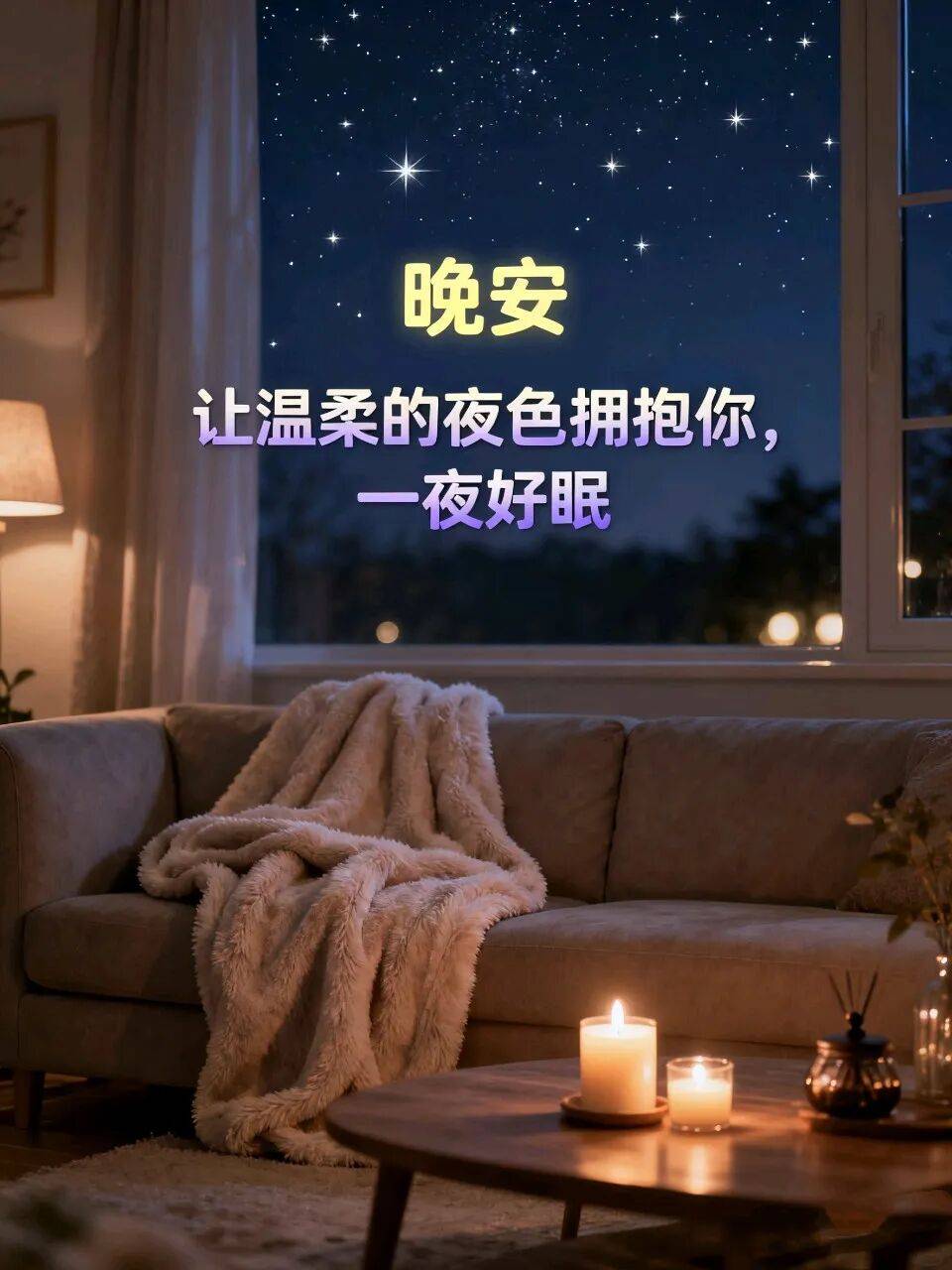 晚安表情包图片问候