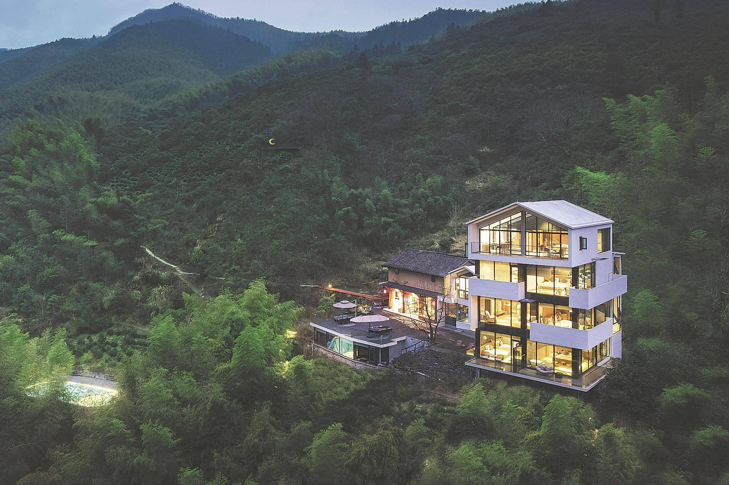 受访者供图寿县八公居无名初民宿外景