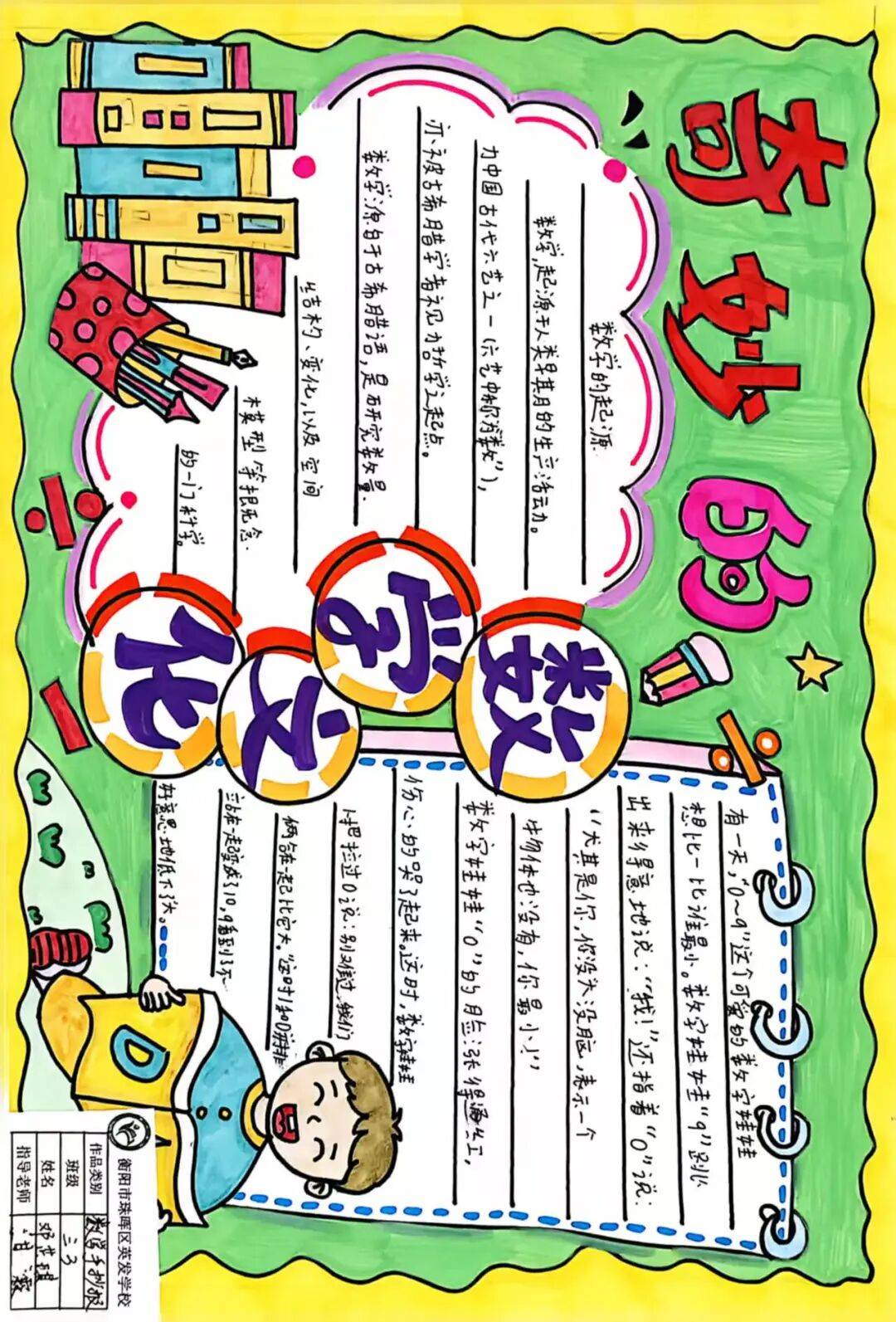 此次"趣味数学手抄报与数学日记"活动不仅是一次学科