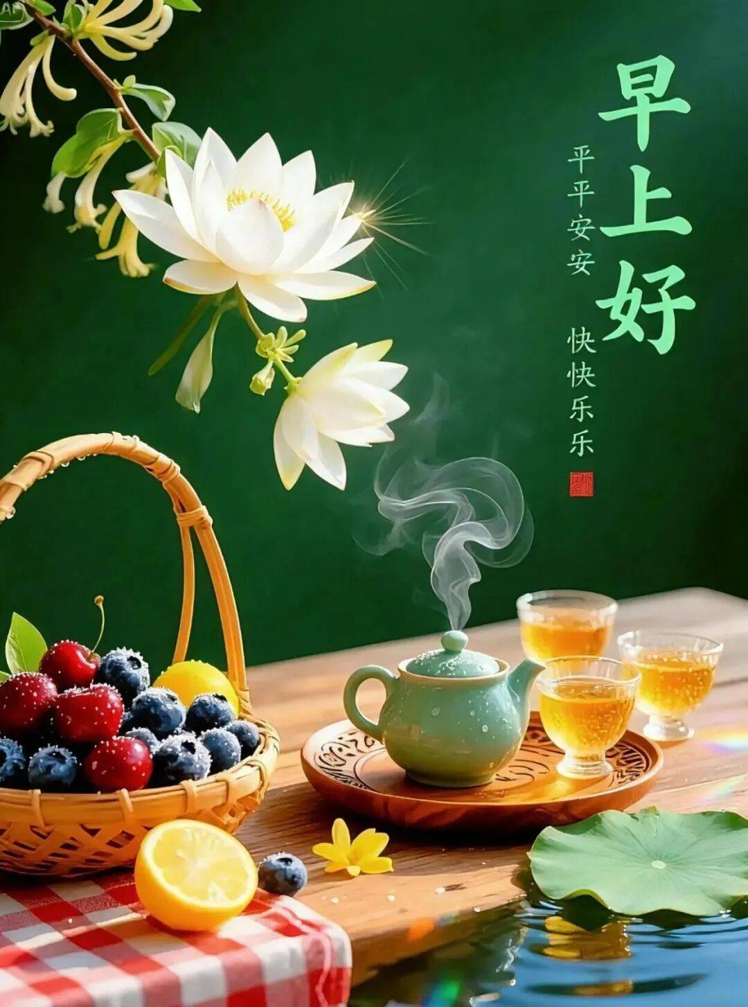 9月29日最漂亮早上好动态表情图片大全,早晨好动图美图大全