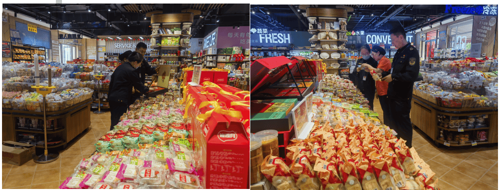 【动态信息】守安全 促团结——吴忠市市场监督管理局红寺堡区分局开展中秋、国庆节前食品安全和月饼过度包装专项检查