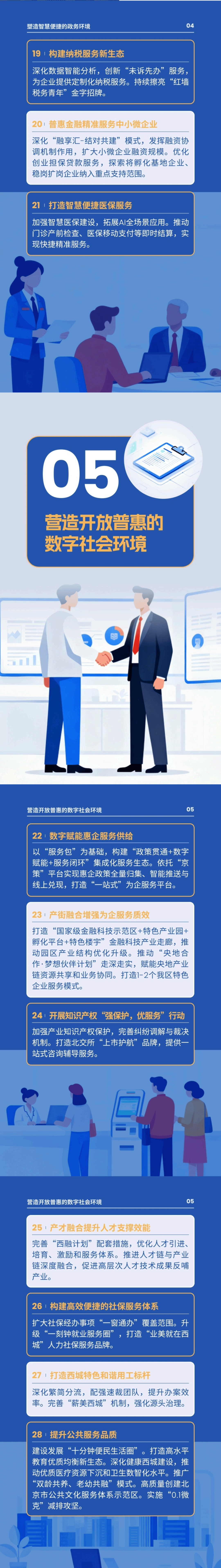 一图读懂丨西城区开展优化营商环境三年行动