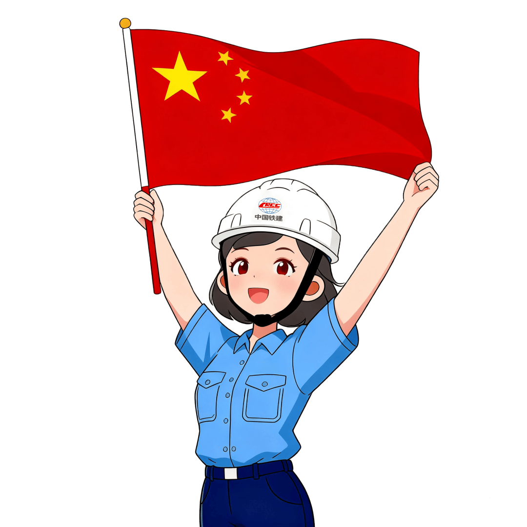 工程人的方式告白山河万里,皆有我辈足迹每一张与国旗的合影都在诉说