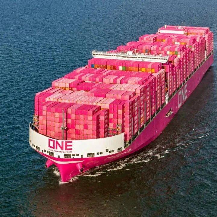 22233TEU!ONE刷新全球单船装载量纪录_航线_运营_航运