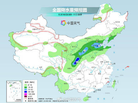 北方秋雨连绵添湿冷 南方高温盘踞热意不减