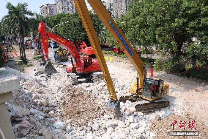 广西南宁地面塌陷险情已得到有效控制 未造成人员伤亡