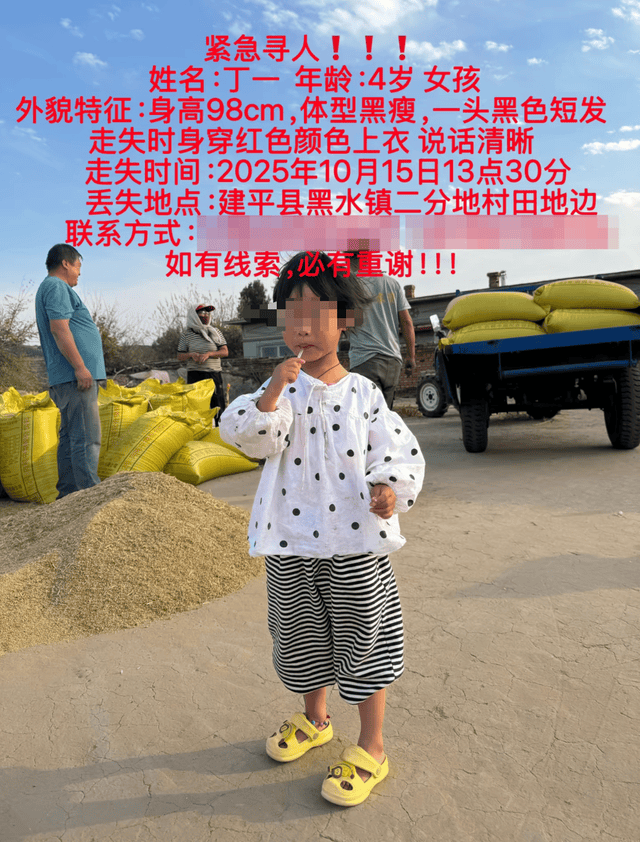 辽宁失联4岁女童已找到，警方通报：生命体征平稳；此前车内睡觉离奇失踪，村民曾称担心被老鹰抓走