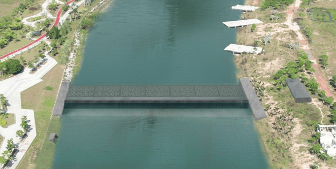 厦门马銮湾新城中心岛内湾中型水闸将开建