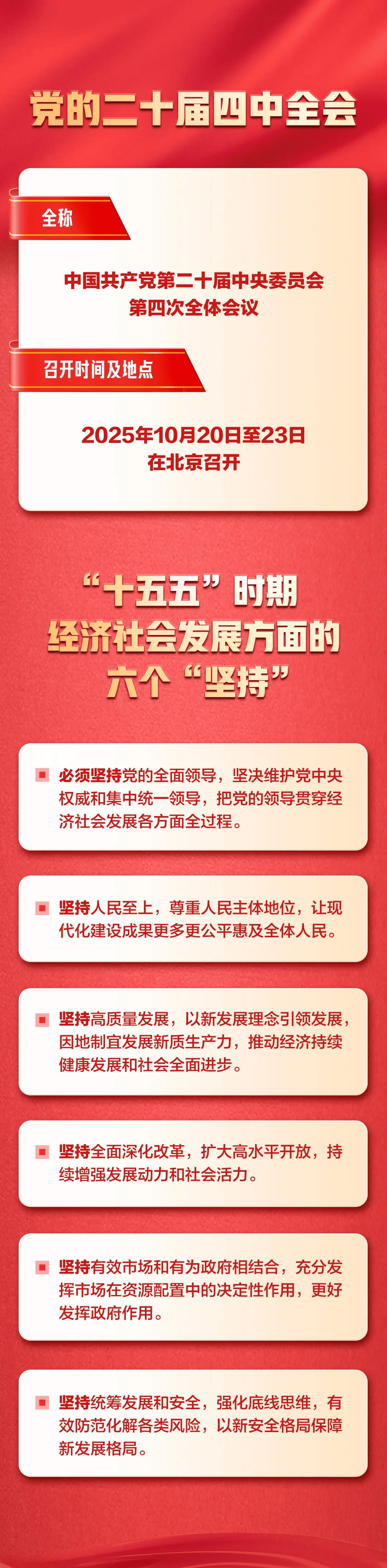 今天正式召开！一篇文章，带您了解党的二十届四中全会