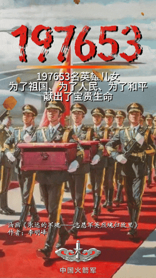 抗美援朝197653位牺牲烈士,请记住他们! 抗美援朝197653位牺牲烈士,请记住他们!