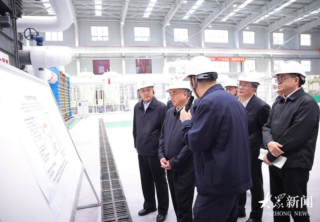 林武在济南调研 林武在济南调研