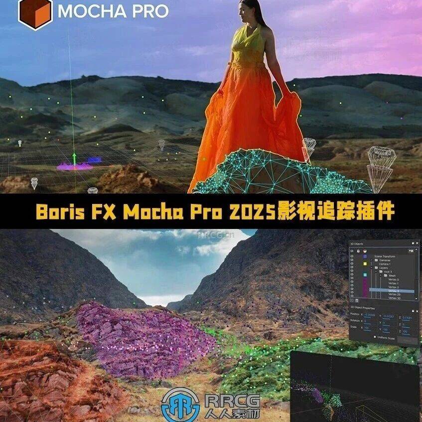 Boris FX Mocha Pro 2025.5影视追踪插件V12.5.3版_用户_工具_Roto