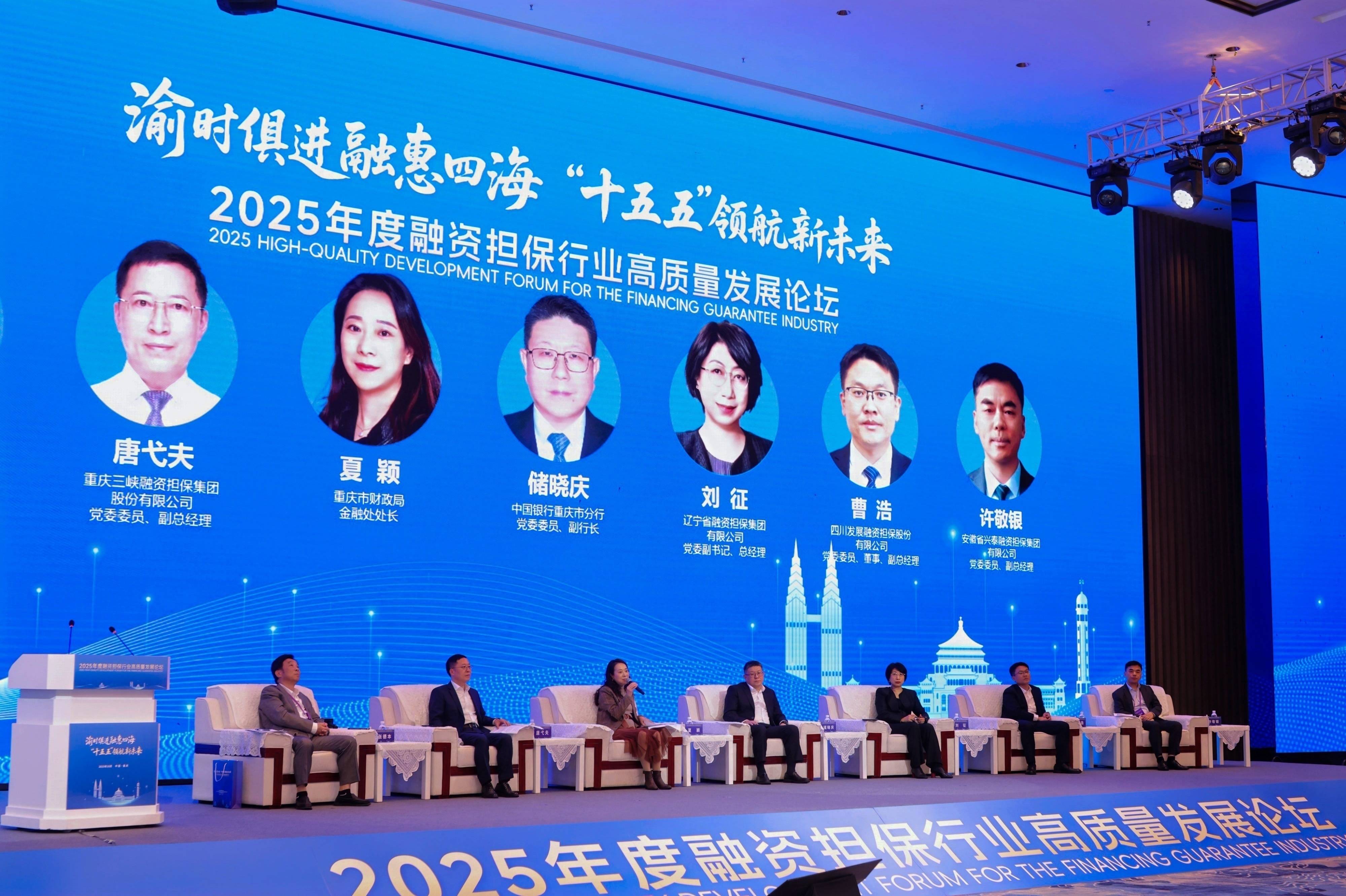 锚定“十五五” 共谋普惠金融新未来——2025年度融资担保行业高质量发展论坛在重庆成功举办