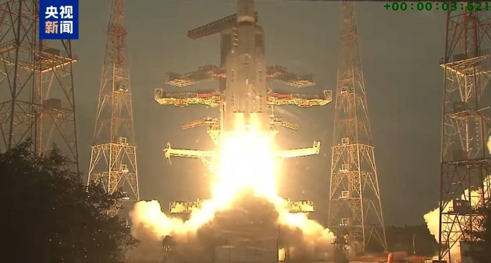 印度发射该国迄今最重卫星 -华闻时空