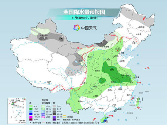 较强冷空气明起登场 新一轮雨雪天气将自西向东影响我国