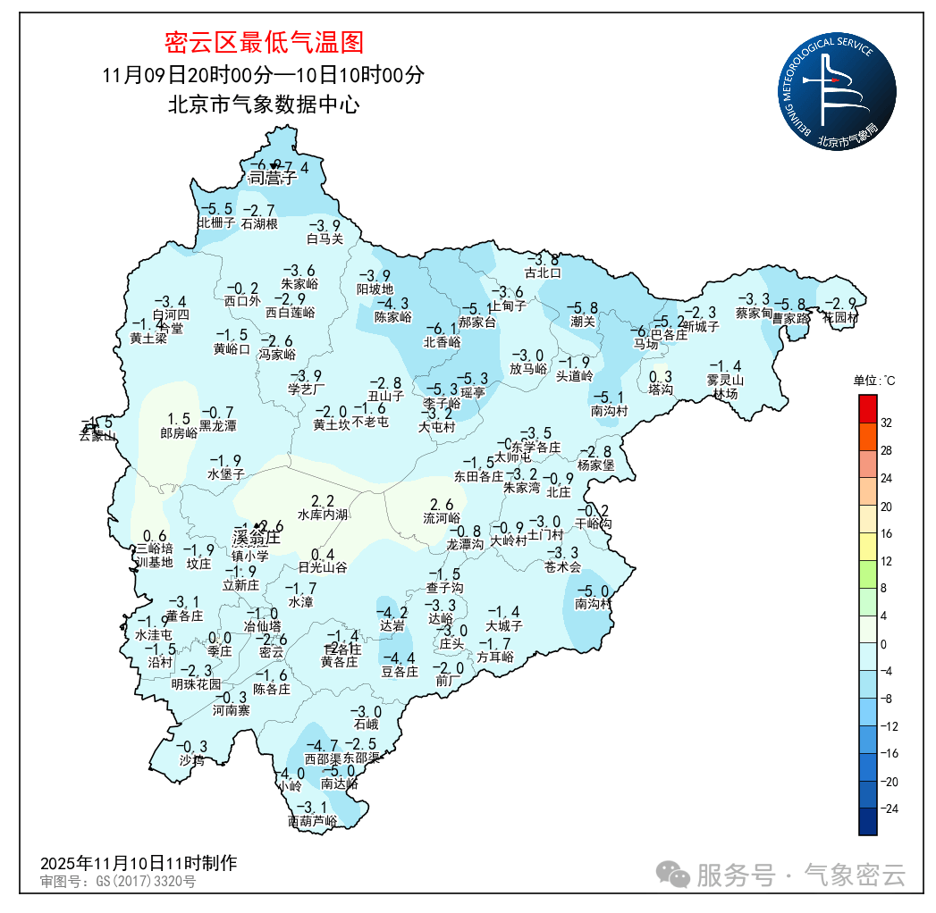3℃,周日大风强降温