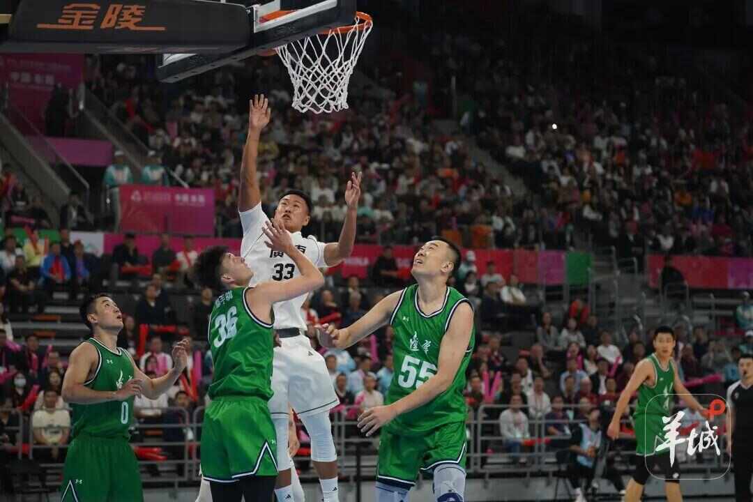 广东队赢下“粤辽大战”，晋级十五运会男篮成年组决赛