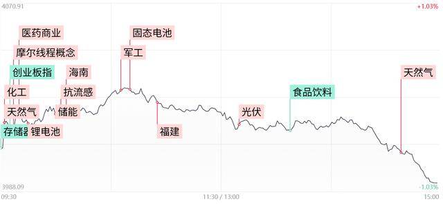 每日收评沪指跌近1%失守4000点，存储芯片板块遭遇重挫，福建、海南本地股逆势活跃